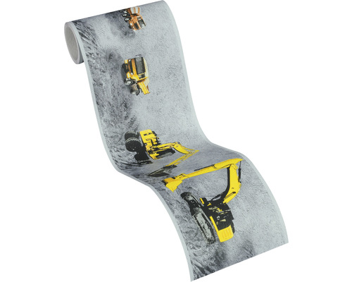 Rola de tapet cu motiv excavator