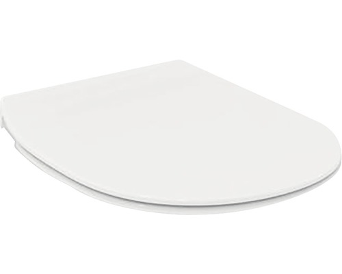 Capac WC cu închidere lentă subțire Ideal STANDARD Connect Air duroplast alb 44,5x36,5 cm