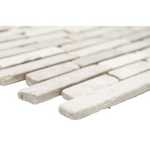 Mozaic marmură MOS Brick 105 bej mat 30,5x30,5 cm