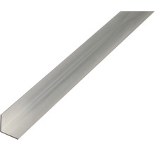 Cornier aluminiu Kaiserthal 15x15x1 mm, lungime 2m, argintiu, eloxat-thumb-0