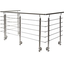 Balustradă din oțel inoxidabil cu cabluri orizontale