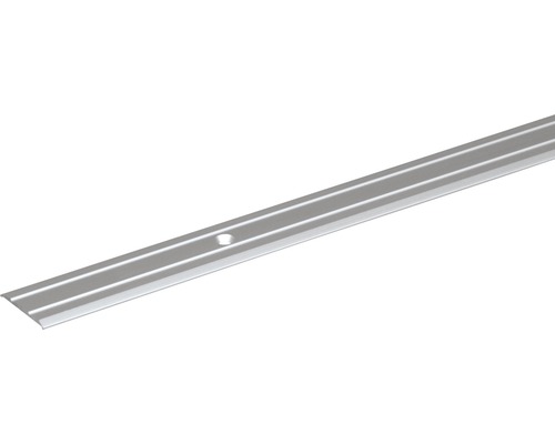 Profil de trecere aluminiu Alberts 900x25mm, argintiu-0
