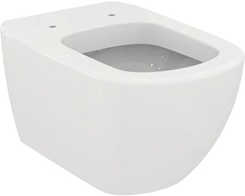 Vas WC suspendat Ideal STANDARD Tesi, montaj ascuns, evacuare orizontală, alb Bideu suspendat din ceramică sanitară