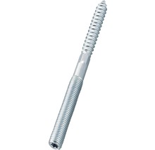 Prezoane dublu filetate Fischer STST 8x180 mm oțel zincat, cap Torx, pentru dibluri & lemn, 50 bucăți