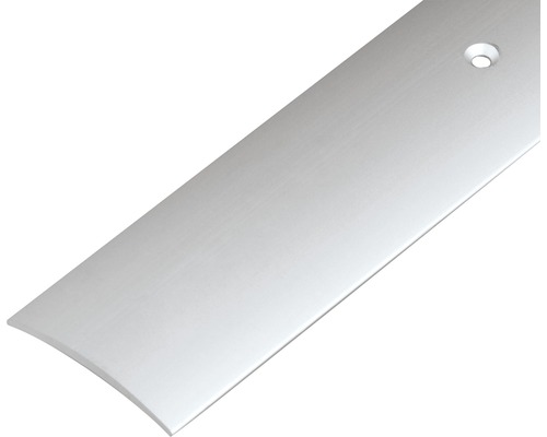 Profil de trecere aluminiu Alberts 900x30 mm, argintiu Profil de tranziție din aluminiu cu orificiu