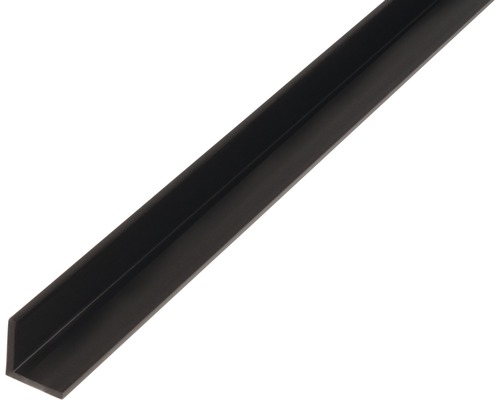 Cornier plastic Kaiserthal 20x20x1,5 mm, lungime 2m, negru Cornier plastic Kaiserthal 20x20x1,5 mm, lungime 2m, negru