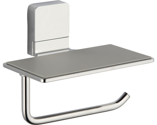 Suport hârtie igienică cu raft