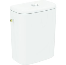 Rezervor WC ceramic Ideal STANDARD Tesi pentru combinare cu vas WC, dublă acționare, 3-6 l, alimentare laterală, alb-thumb-0