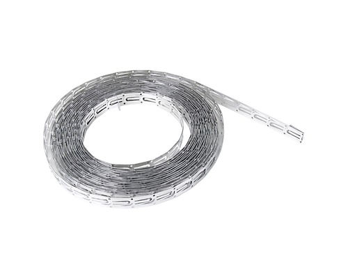 Bandă metalică perforată rulată