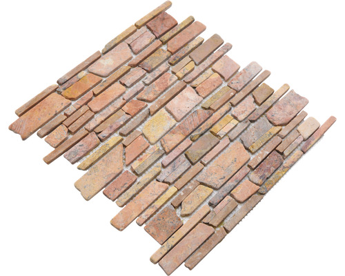 Placă de mozaic cu structură de piatră