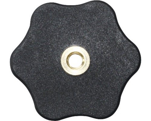 Piulițe înfundate Dresselhaus M10 Ø50mm oțel & plastic negru, pentru înfiletare manuală Piulițe înfundate Dresselhaus M10 Ø50mm oțel & plastic negru, pentru înfiletare manuală