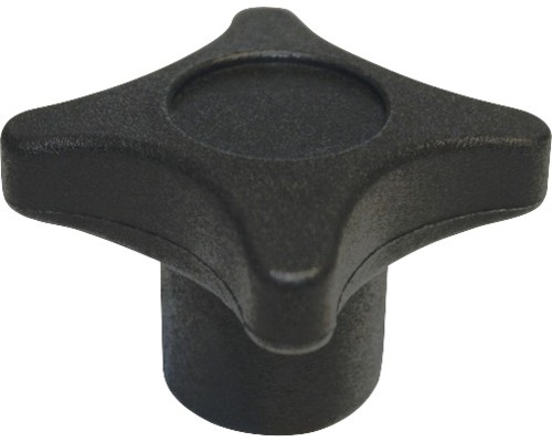 Piulițe cu 4 aripi de strângere Dresselhaus M10 x 40mm plastic negru Piulițe cu 4 aripi de strângere Dresselhaus M10 x 40mm plastic negru
