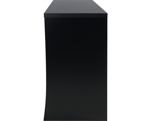 Dulap inferior negru pentru lavoar