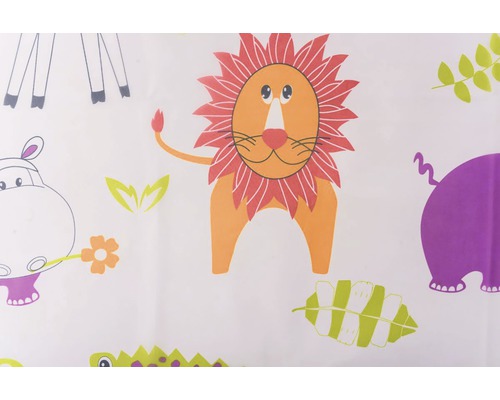 Cortină de duș cu motive animale pentru copii