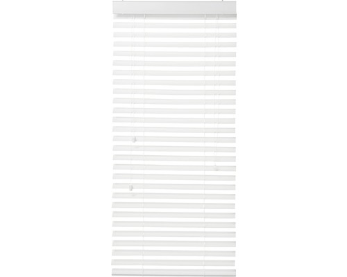 Jaluzea albă pentru fereastră