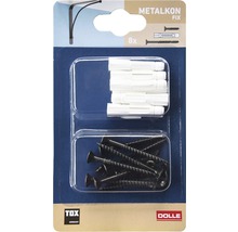 Pachet cu opt dibluri și șuruburi