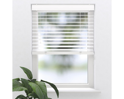Jaluzea PVC Soluna aspect de lemn, alb, 60x130 cm Jaluzea PVC Soluna aspect de lemn, alb, 60x130 cm