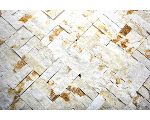 Plăci de mozaic din piatră naturală cu model herringbone