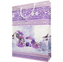 Sacosa de cadou cu motiv de Craciun