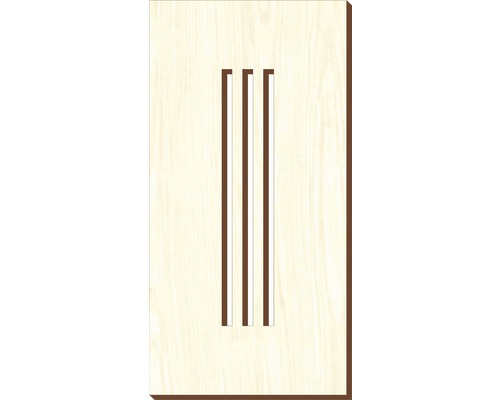 Literă casă „I” pentru poartă/ușă, placaj lemn perforat