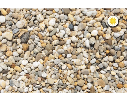 Piatră de râu colorată, granulație 8-16 mm, 25 kg