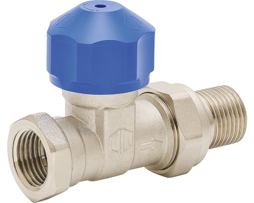 Robinet radiator Rotheigner tur drept 1/2" nichel