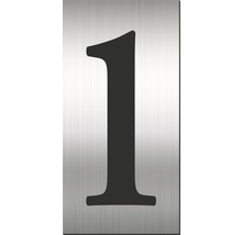 Număr casă „1” pentru poartă/ușă, material plastic ABS gravat-thumb-0