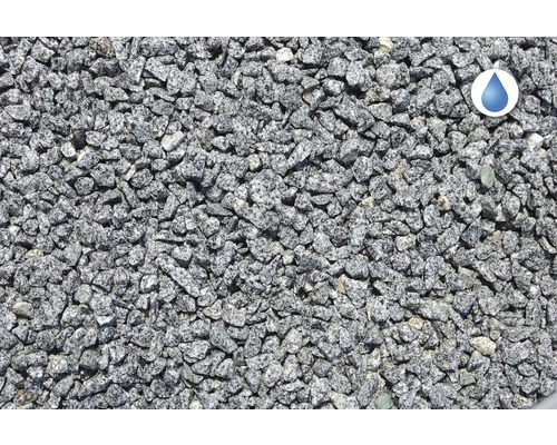 Prim-plan cu pietriș gri.