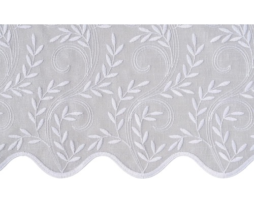 Material pentru perdea cu model de frunze