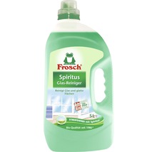 Detergent pentru geamuri Frosch Spiritus în bidon de 5 litri pentru curățarea fără urme a sticlei și a suprafețelor netede