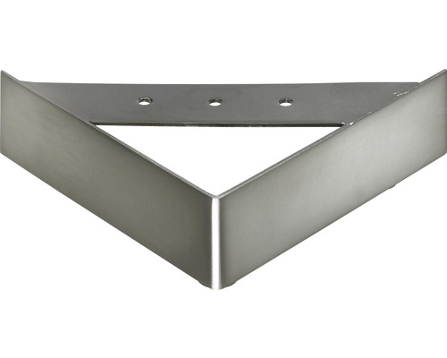 Unghiular metalic pentru picior de masă cu găuri de fixare