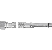 Racord flexibil inox pentru apă cu capăt lung 1/2”xM10x1 50 cm-thumb-0