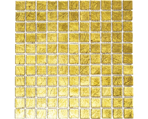 Mozaic sticlă XCM 8GO15 auriu 30x30 cm