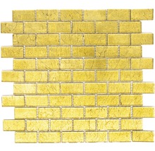 Mozaic sticlă XCM 8GO35 auriu 30x30 cm