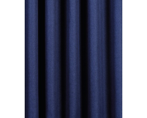 Cortină albastră din material textil