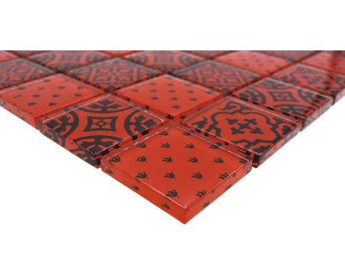 Placă mozaic din sticlă cu model