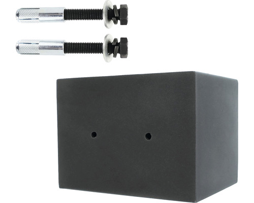 Bloc de montaj cu material de fixare