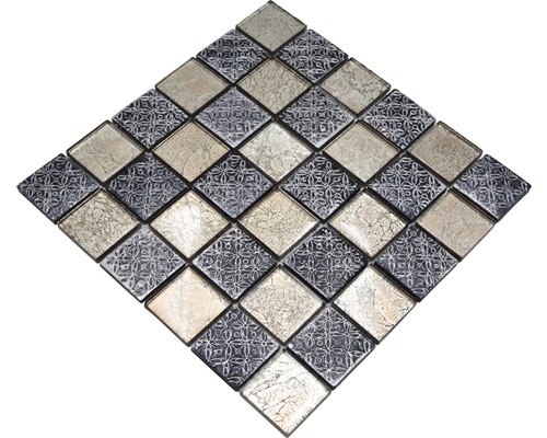 Placă de mozaic pătrată cu model