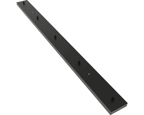 Accesoriu mascare cablu pendule Calex 120x10cm 5x, metal/negru