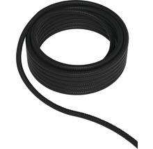 Cablu textil negru încolăcit