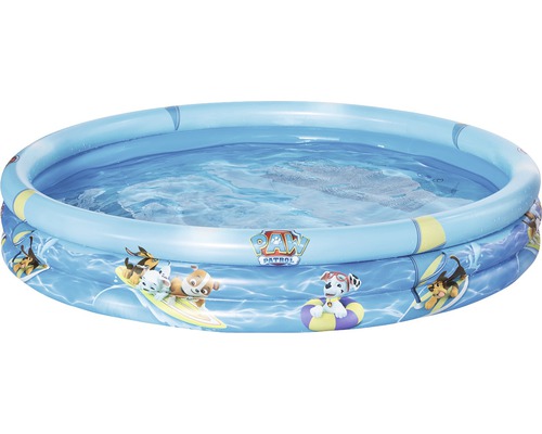 Piscină gonflabilă cu 3 inele Paw Patrol, Ø 122, H 23 cm, capacitate 150 l