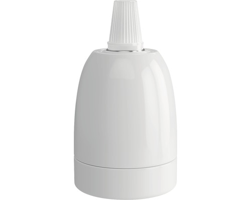 Dulie ceramică Calex E27 60W Ø47 mm alb