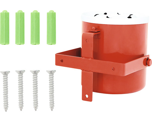 Stație meteo pentru montaj pe perete cu șuruburi și dibluri