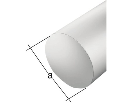 Bara rotundă cu indicație de diametru