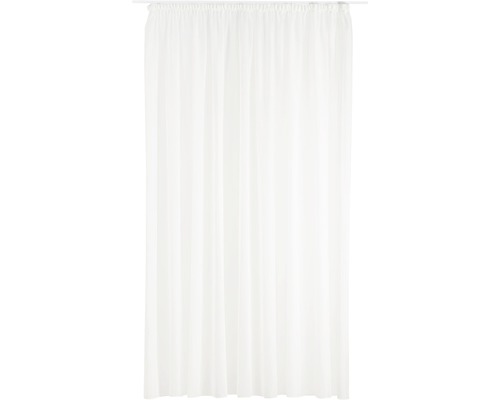 Cortină din material textil cu bandă de încrețire