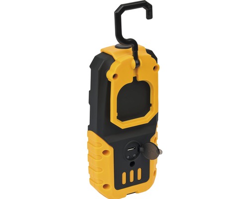 Lampă de lucru cu cârlig de agățat