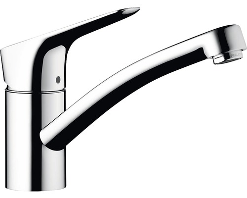 Baterie bucătărie monocomandă hansgrohe MyCube, mărime S, cartuș ceramic, crom Baterie de bucătărie din metal