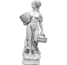 Statuie decorativă Dona H 136 cm alb-thumb-0