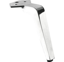 Picior metalic pentru mobilă cu placă de montaj