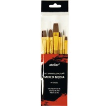 Set 8 pensule pictură Atelier Mixed media-thumb-0